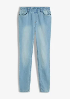 bonprix Jeans|Bekleidung·Shirts & Tops^Jeggings mittelblau denim