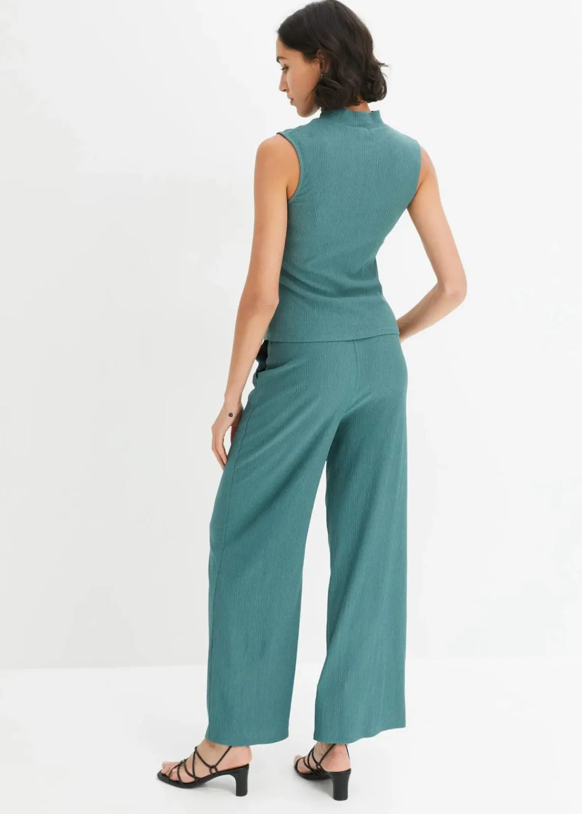 bonprix Bekleidung·Homewear|Zweiteiler & Sets^Jersey Set mattgrün