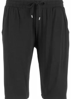 bonprix Bekleidung·Outdoorbekleidung|Bekleidung·Kleider^Jersey-Bermuda schwarz