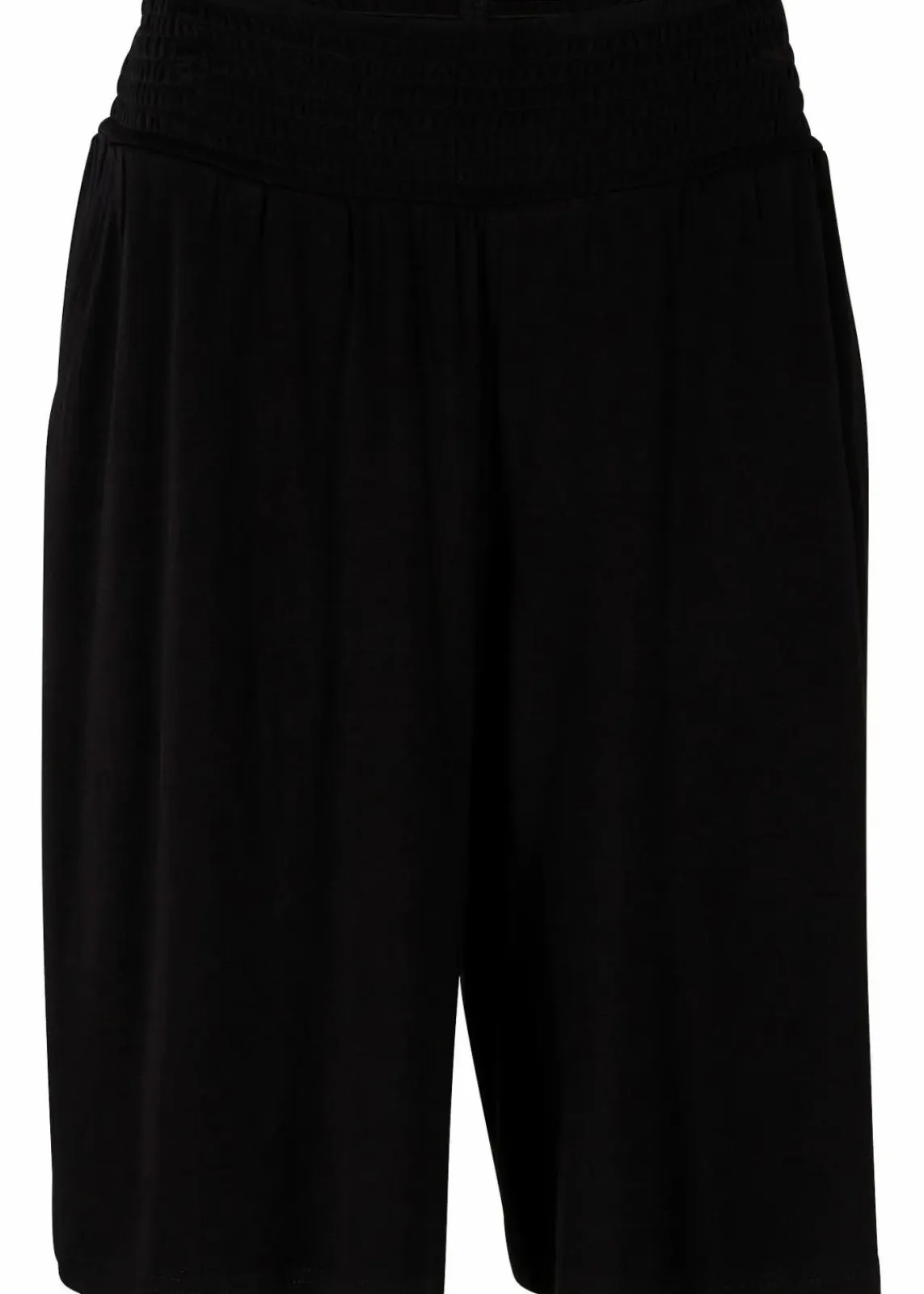 bonprix Bekleidung·Outdoorbekleidung|Bekleidung·Kleider^Jersey-Bermuda aus Viskose-Mix schwarz