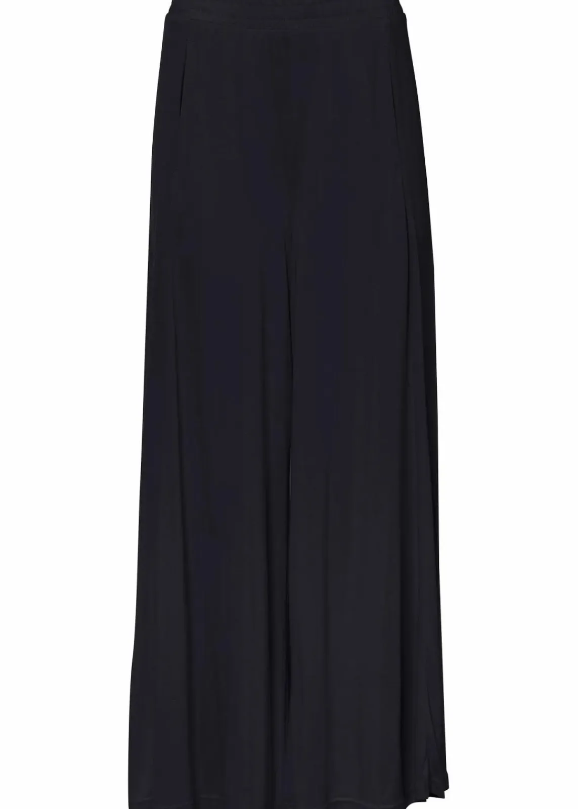 bonprix Bekleidung·Kleider|Hosen^Jersey-Culotte mit weitem Bein schwarz