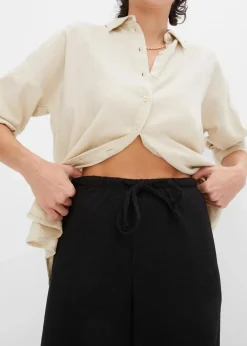 bonprix Bekleidung·Kleider|Hosen^Jersey-Hose schwarz