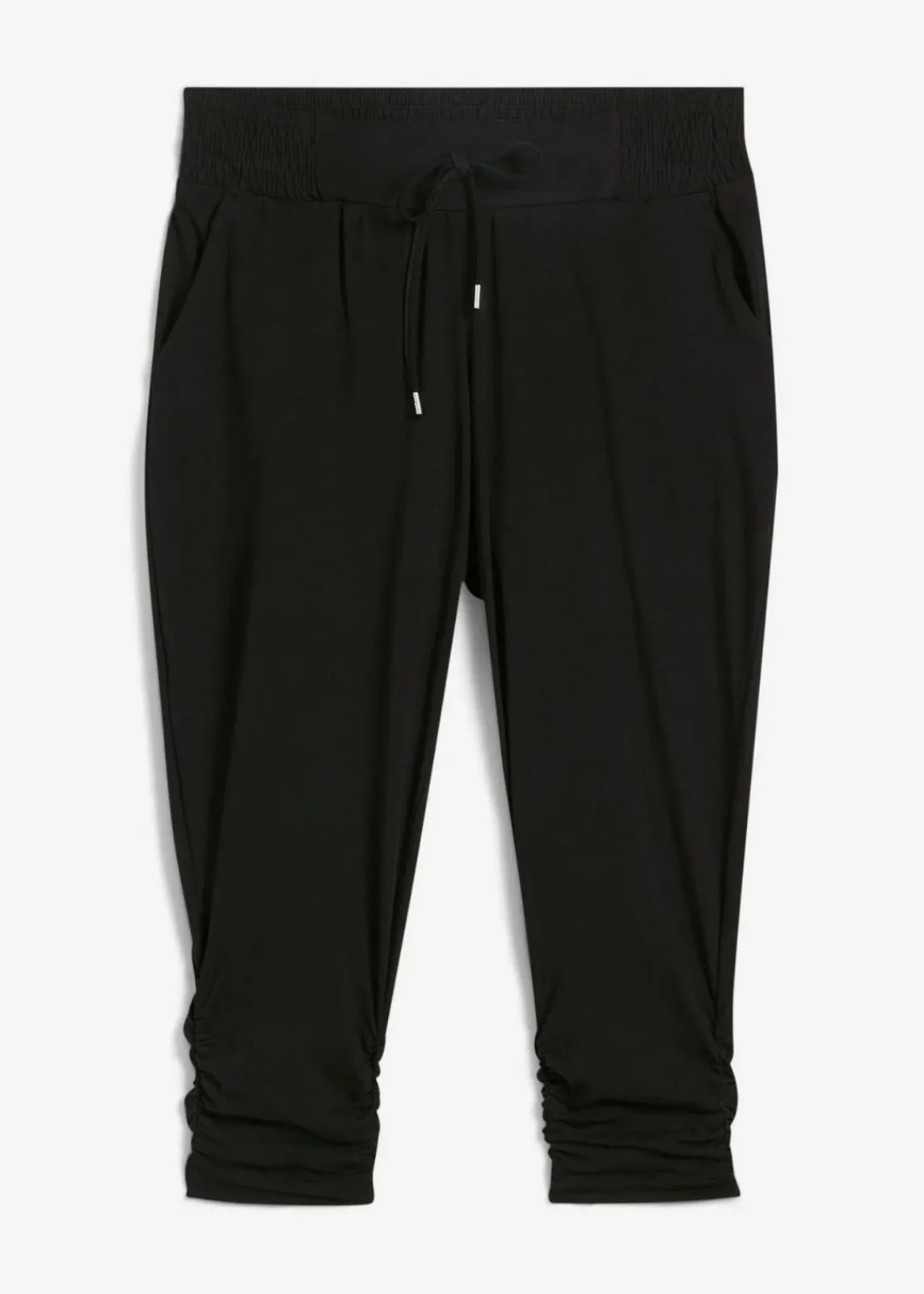 bonprix Bekleidung·Kleider|Hosen^Jersey-Hose aus Baumwoll-Mix schwarz