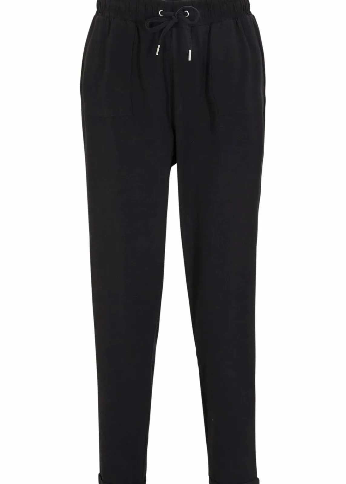 bonprix Bekleidung·Kleider|Hosen^Jersey-Hose aus elastischem Baumwoll-Mix schwarz