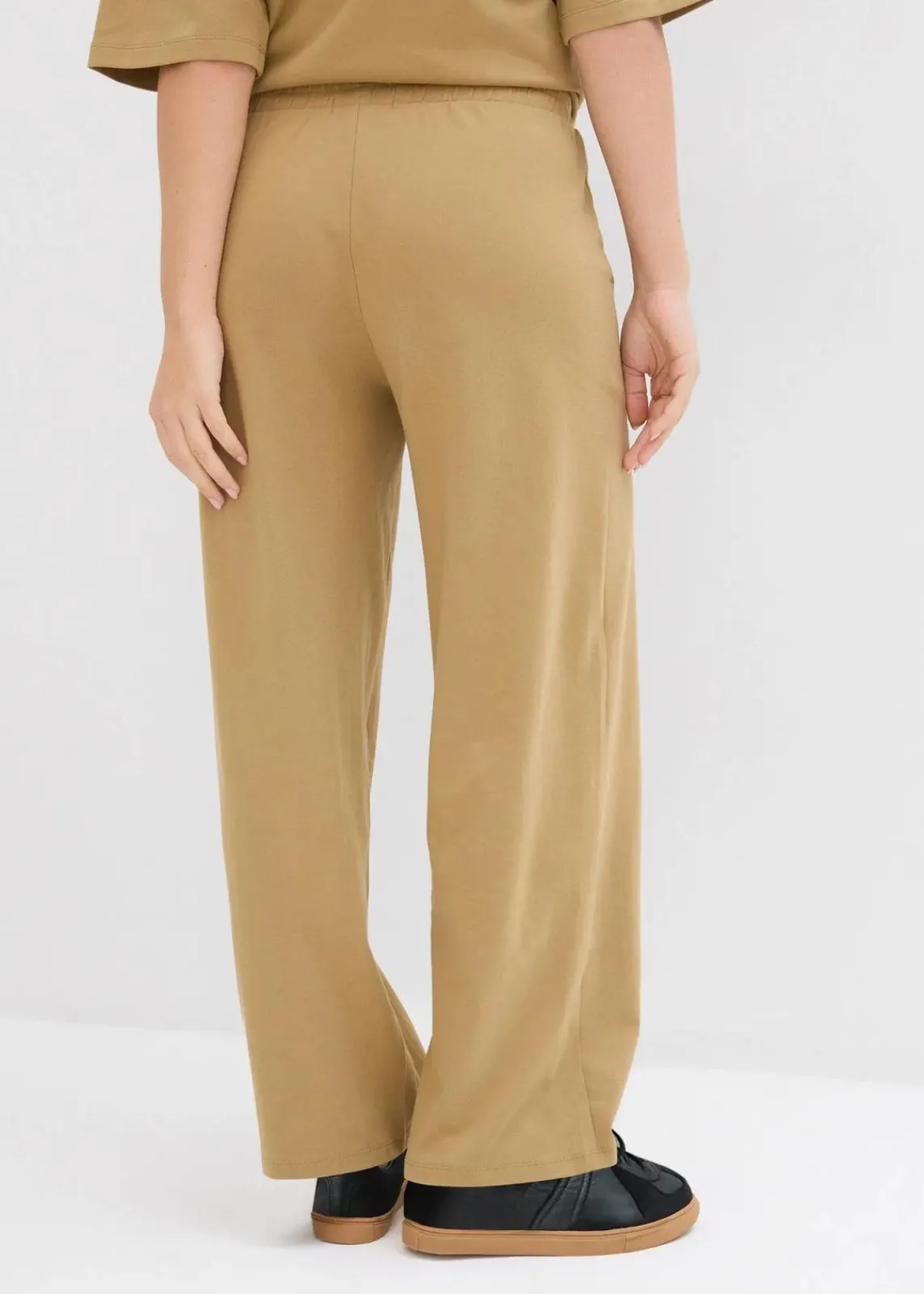 bonprix Hosen|Zweiteiler & Sets^Jersey-Hose aus Interlock khakibraun