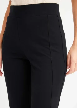 bonprix Hosen|Bekleidung·Kleider^Jersey-Hose aus Punto di Roma schwarz