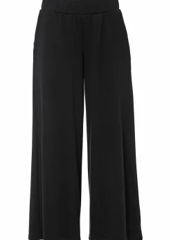bonprix Bekleidung·Kleider|Hosen^Jerseyhose mit Bequembund schwarz