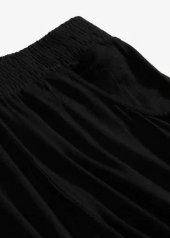 bonprix Bekleidung·Kleider|Hosen^Jersey-Hose mit Bequembund schwarz