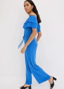 bonprix Bekleidung·Homewear|Jumpsuits^Jersey-Jumpsuit gletscherblau