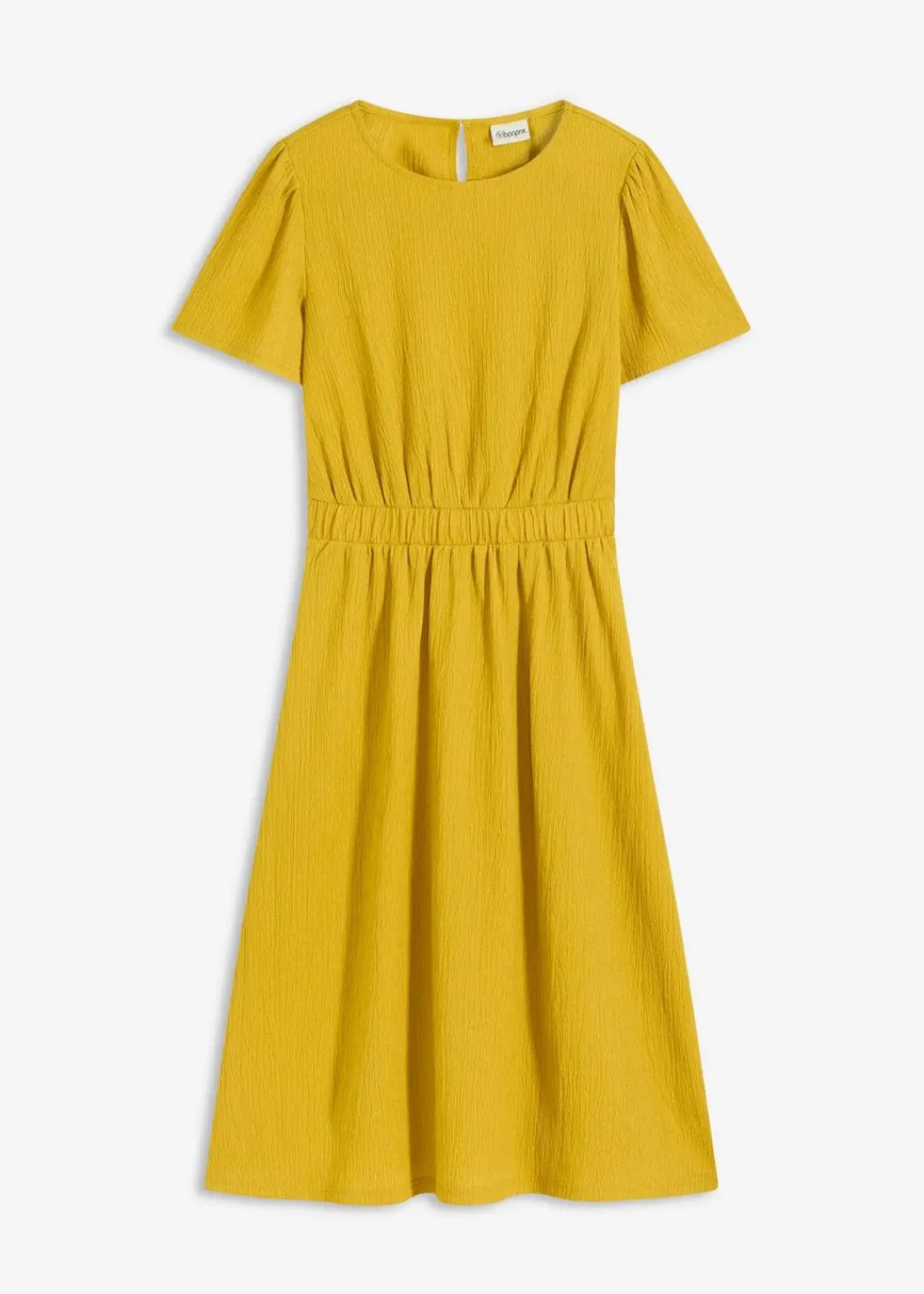 bonprix Kleider|Bekleidung·Pullover & Strickjacken^Jerseykleid lemoncurry