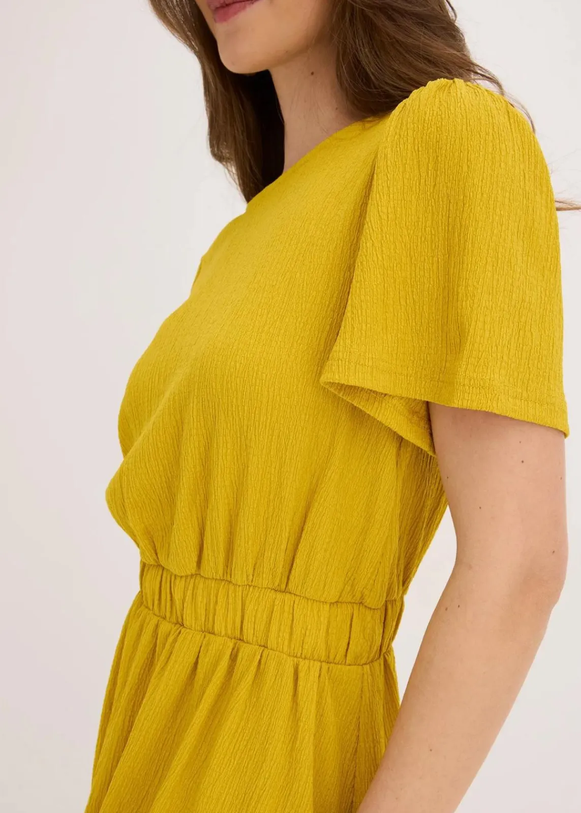 bonprix Kleider|Bekleidung·Pullover & Strickjacken^Jerseykleid lemoncurry