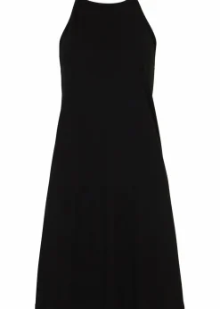 bonprix Bekleidung·Röcke|Basics^Jerseykleid aus fließendem Lyocell-Mix schwarz