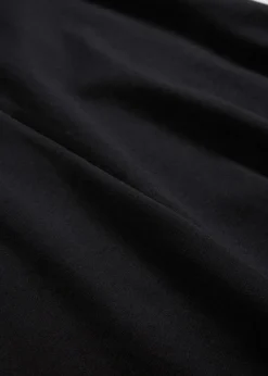 bonprix Bekleidung·Pullover & Strickjacken|Kleider^Jerseykleid aus reiner Bio-Baumwolle schwarz