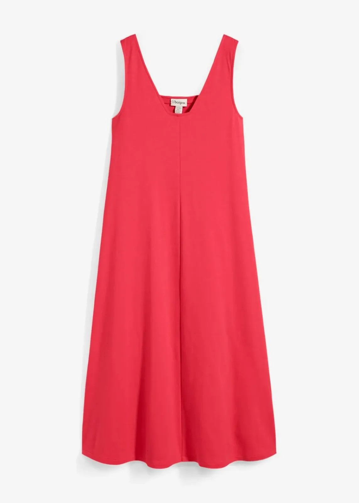 bonprix Nachhaltigere Materialien|Kleider^Jerseykleid aus reiner Bio-Baumwolle paradiespink