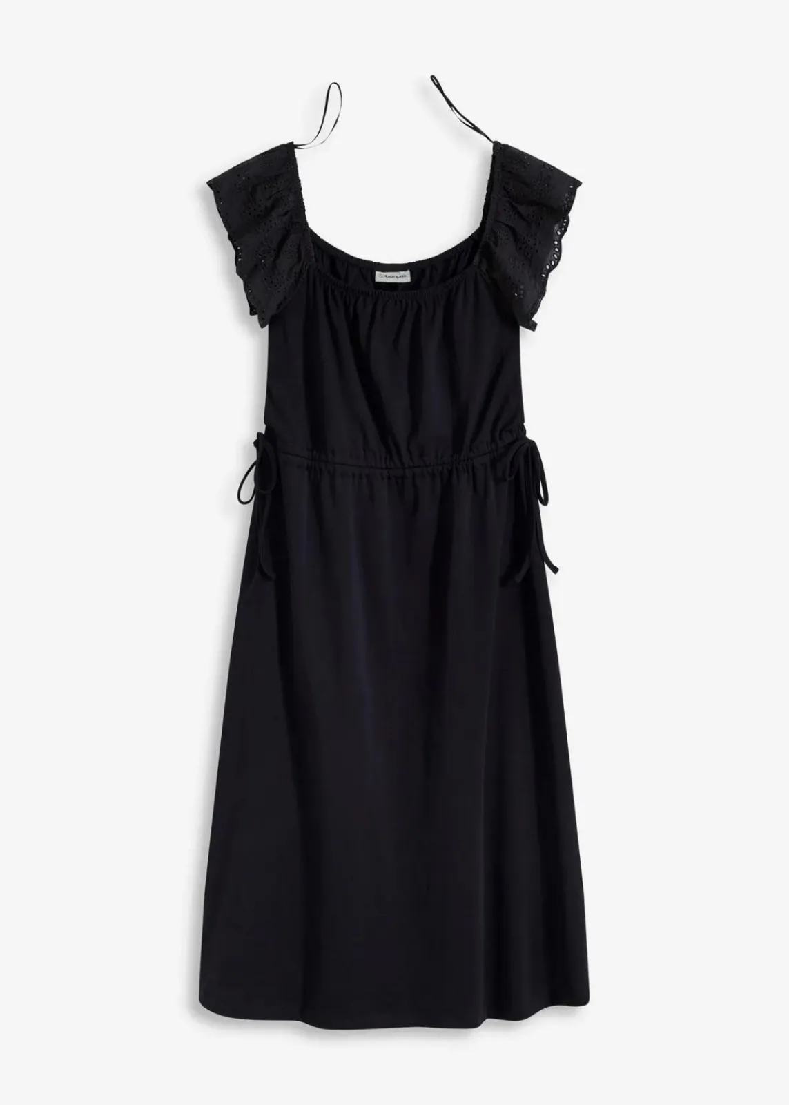 bonprix Bekleidung·Pullover & Strickjacken^Jerseykleid aus reiner Bio-Baumwolle schwarz