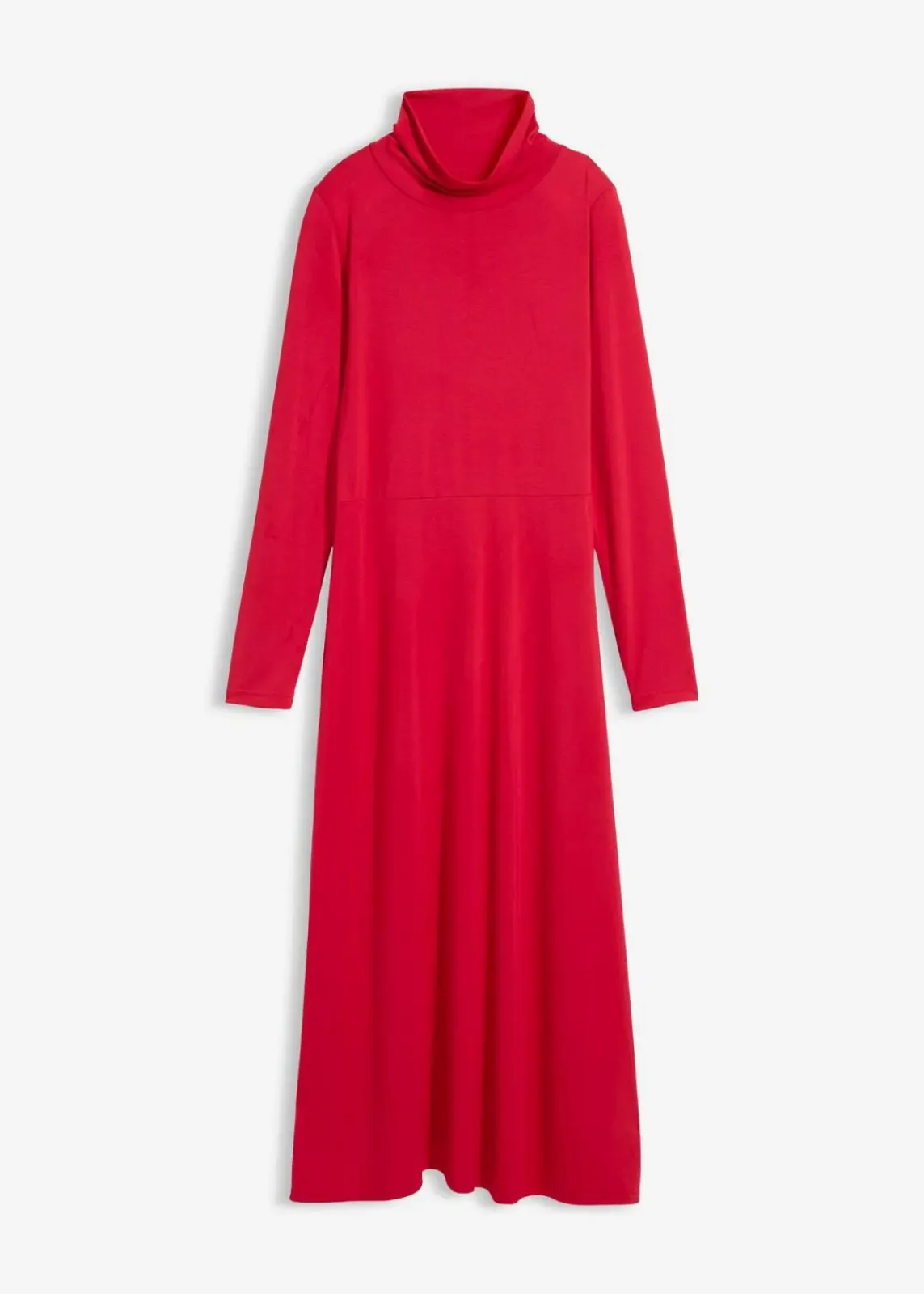 bonprix Kleider|Bekleidung·Pullover & Strickjacken^Jerseykleid aus softem Modal-Mix rot