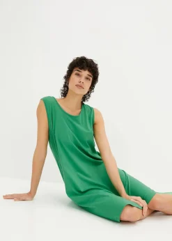 bonprix Nachhaltigere Materialien|Kleider^Jerseykleid mit reiner Bio-Baumwolle opalgrün