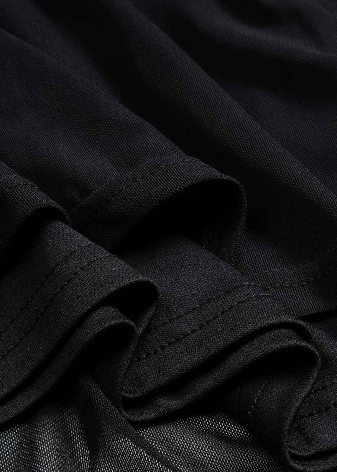 bonprix Bekleidung·Pullover & Strickjacken|Kleider^Jerseykleid mit Mesh schwarz