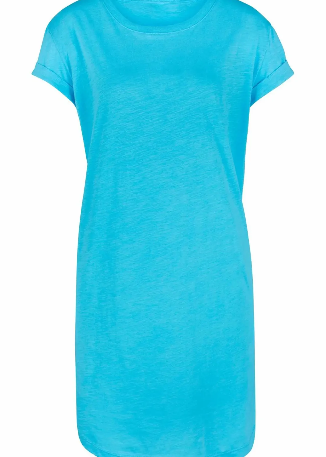 bonprix Kleider|Basics^Jerseykleid mit reiner Bio-Baumwolle karibikblau