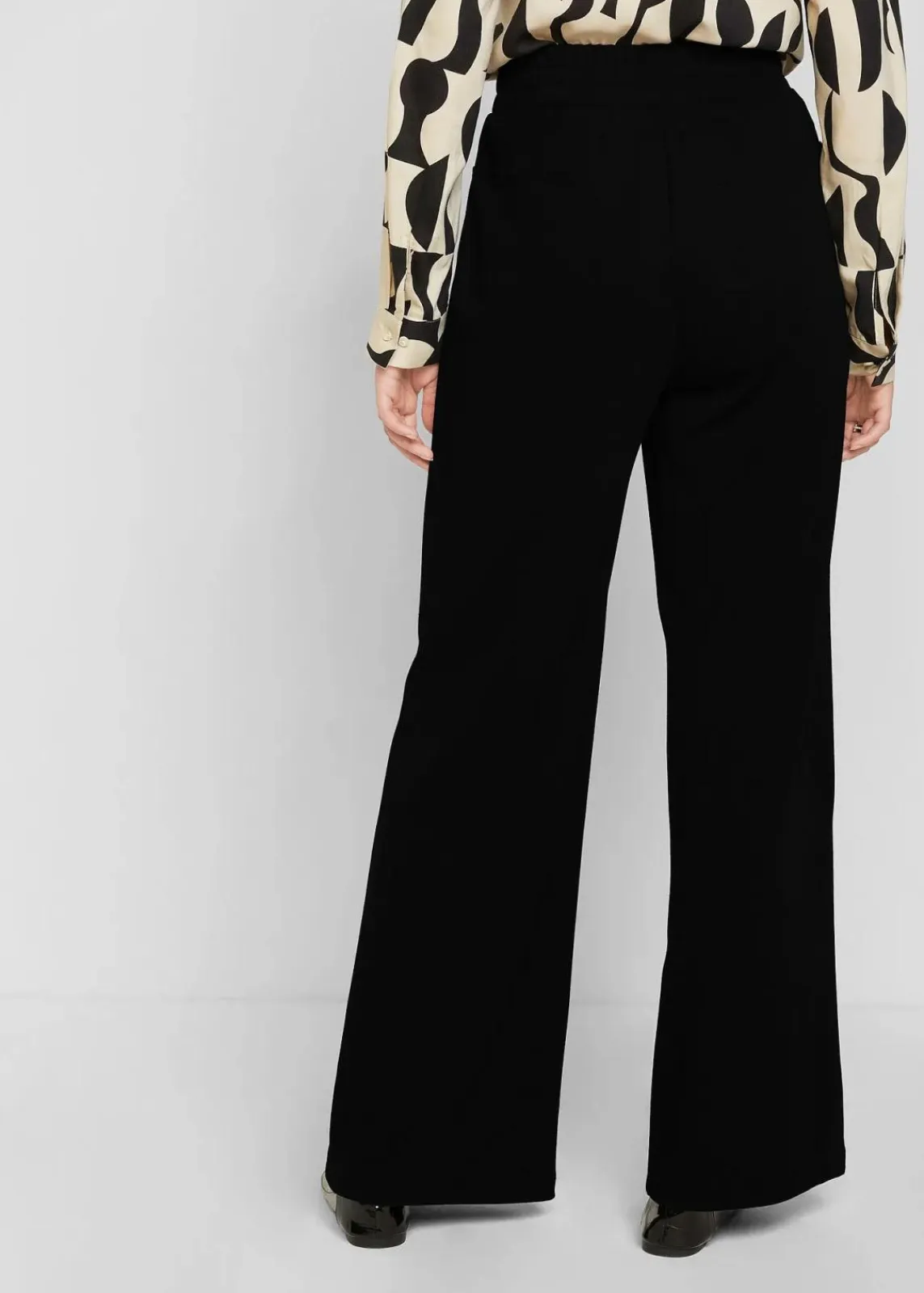 bonprix Bekleidung·Kleider|Hosen^Jersey-Marlene schwarz