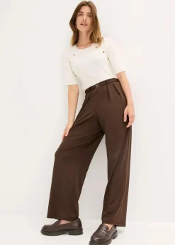 bonprix Bekleidung·Kleider^Jersey-Schlupfhose dunkelbraun