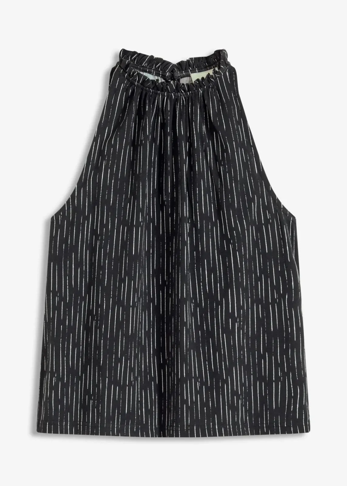 bonprix Shirts & Tops^Jersey-Top schwarz bedruckt