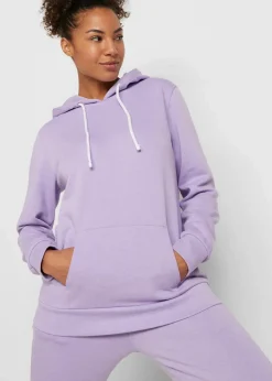 bonprix Bekleidung·Blusen & Tuniken|Bekleidung·Kleider^Jogginganzug mit Baumwolle (2-tlg.Set) flieder