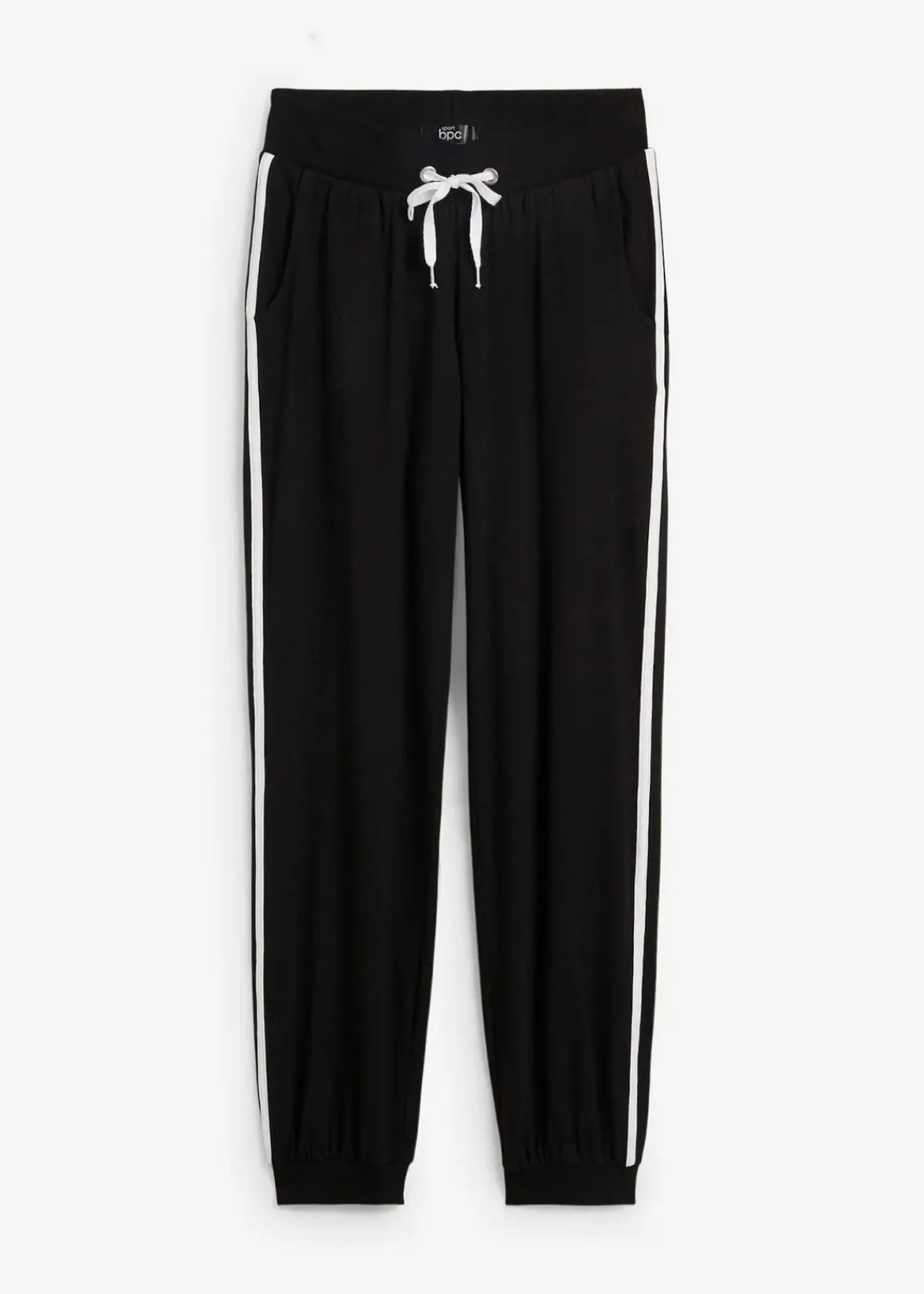 bonprix Bekleidung·Blusen & Tuniken|Bekleidung·Kleider^Jogginghose aus Baumwolle schwarz