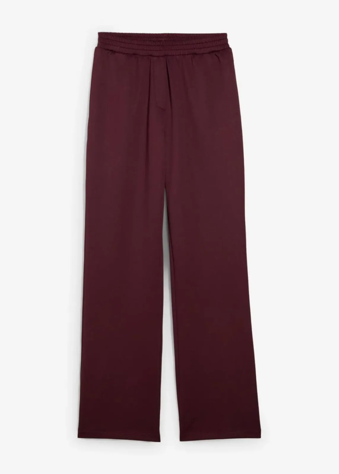 bonprix Nachhaltigere Materialien|Hosen^Jogginghose aus Scuba weinrot