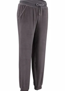 bonprix Bekleidung·Blusen & Tuniken|Bekleidung·Kleider^Jogginghose mit Komfortbund schiefergrau