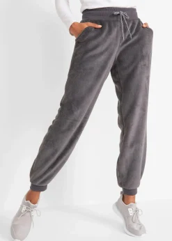 bonprix Bekleidung·Blusen & Tuniken|Bekleidung·Kleider^Jogginghose mit Komfortbund schiefergrau