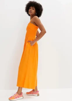 bonprix Bekleidung·Homewear|Jumpsuits^Jumpsuit aus fließender Viskose kürbisorange