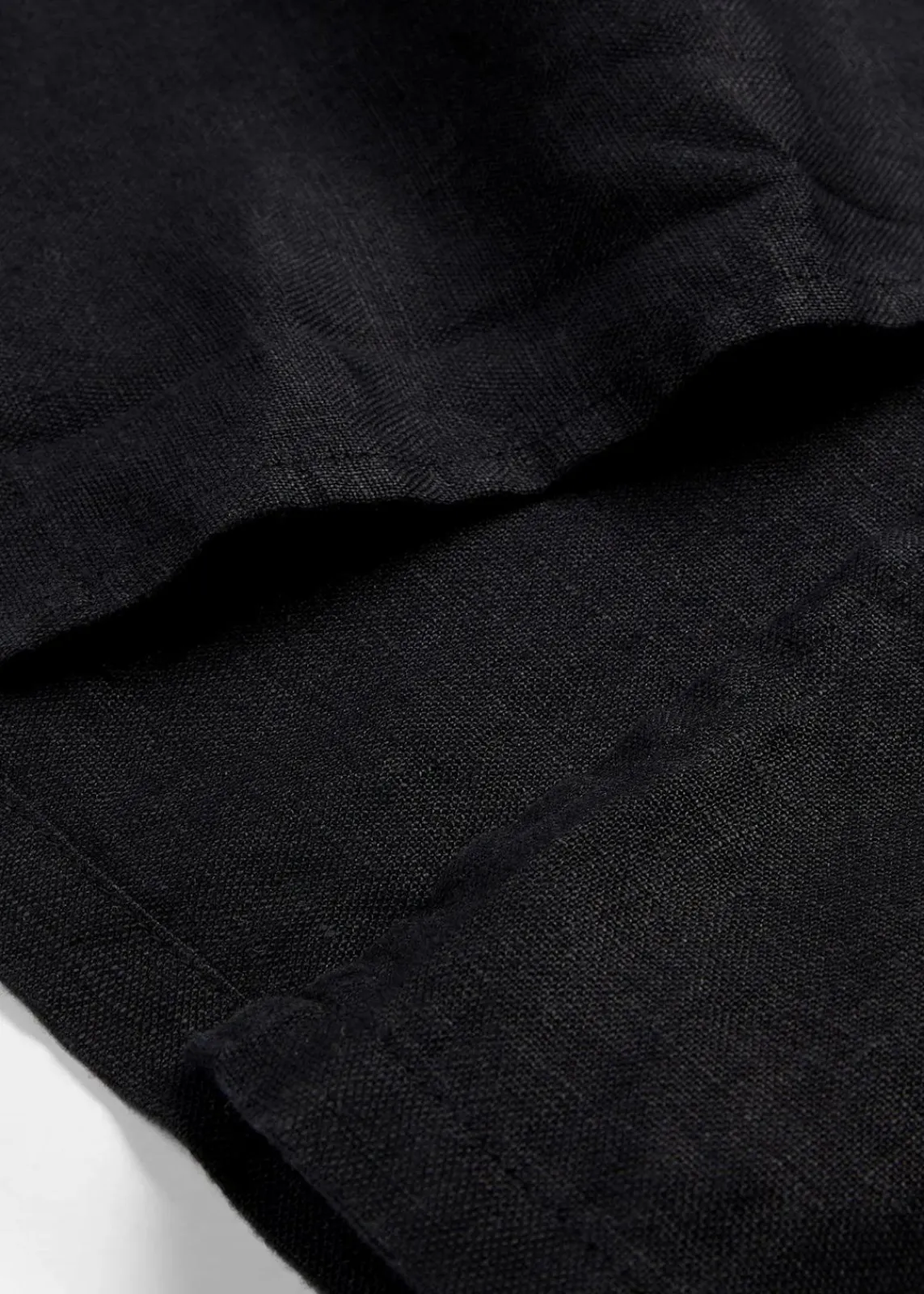 bonprix Bekleidung·Pullover & Strickjacken|Kleider^Kaftan-Kleid aus reinem Leinen schwarz