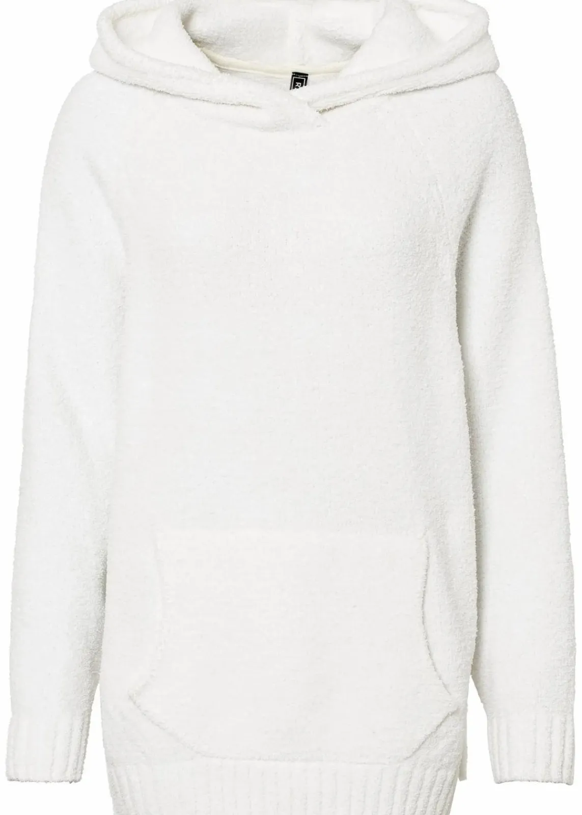 bonprix Bekleidung·Umstandsmode|Bekleidung·Jeans^Kapuzenpullover in Teddy-Fleece wollweiß