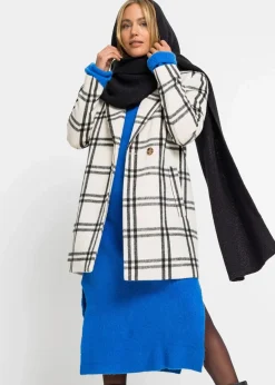 bonprix Schals & Tücher|Schuhe & Accessoires In Spezialgrößen·Tücher & Ponchos^Kapuzenschal mit Glitzereffekt schwarz