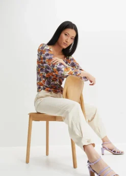 bonprix Bekleidung·Kleider|Hosen^Karottenhose kieselbeige