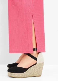 bonprix Pumps^Keilpumps in Bast-Optik schwarz