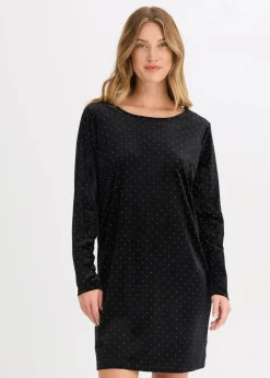 bonprix Bekleidung·Pullover & Strickjacken|Kleider^Kleid schwarz