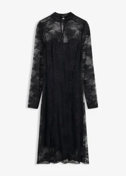 bonprix Bekleidung·Pullover & Strickjacken|Kleider^Kleid schwarz