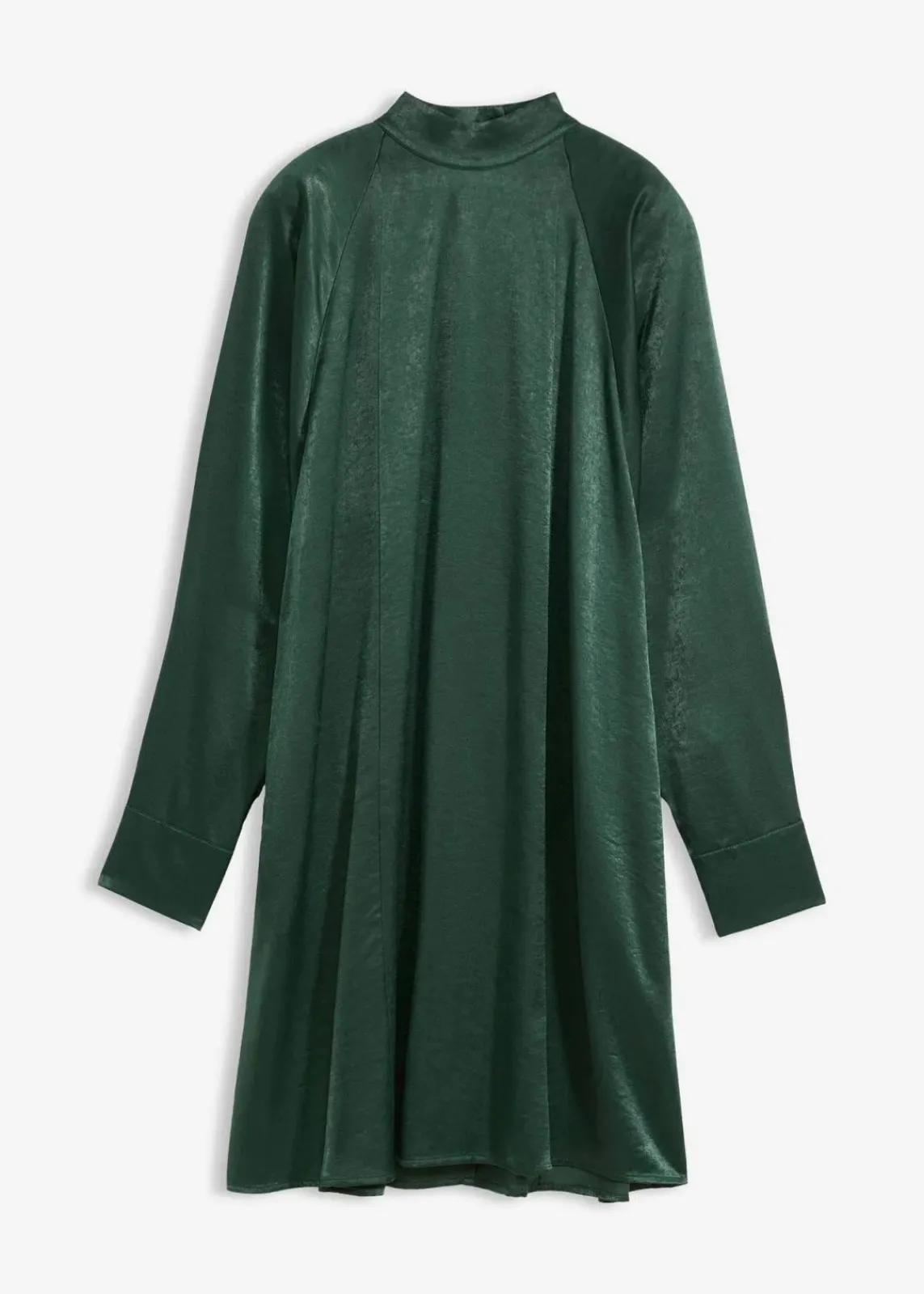 bonprix Bekleidung·Pullover & Strickjacken|Kleider^Kleid aus Viskose-Mix schattengrün