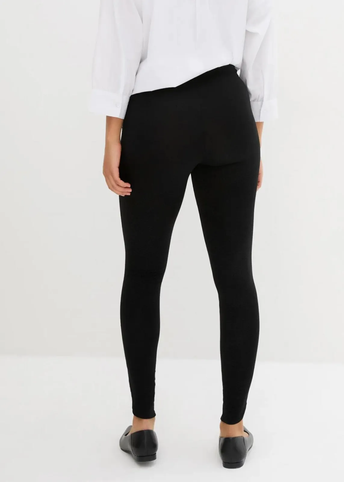 bonprix Bekleidung·Röcke|Bekleidung·Kleider^Knöchelfreie Leggings schwarz