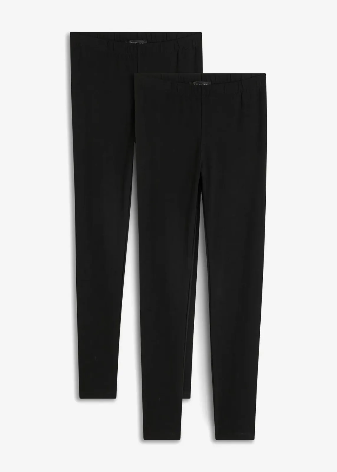 bonprix Bekleidung·Röcke|Bekleidung·Kleider^Knöchelfreie Leggings (2er-Pack) schwarz