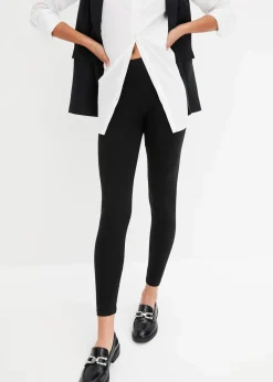 bonprix Bekleidung·Röcke|Bekleidung·Kleider^Knöchelfreie Leggings (2er-Pack) schwarz