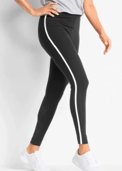 bonprix Bekleidung·Röcke|Bekleidung·Kleider^Knöchelfreie Sport-Leggings schwarz
