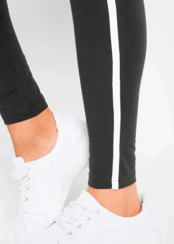 bonprix Bekleidung·Röcke|Bekleidung·Kleider^Knöchelfreie Sport-Leggings schwarz