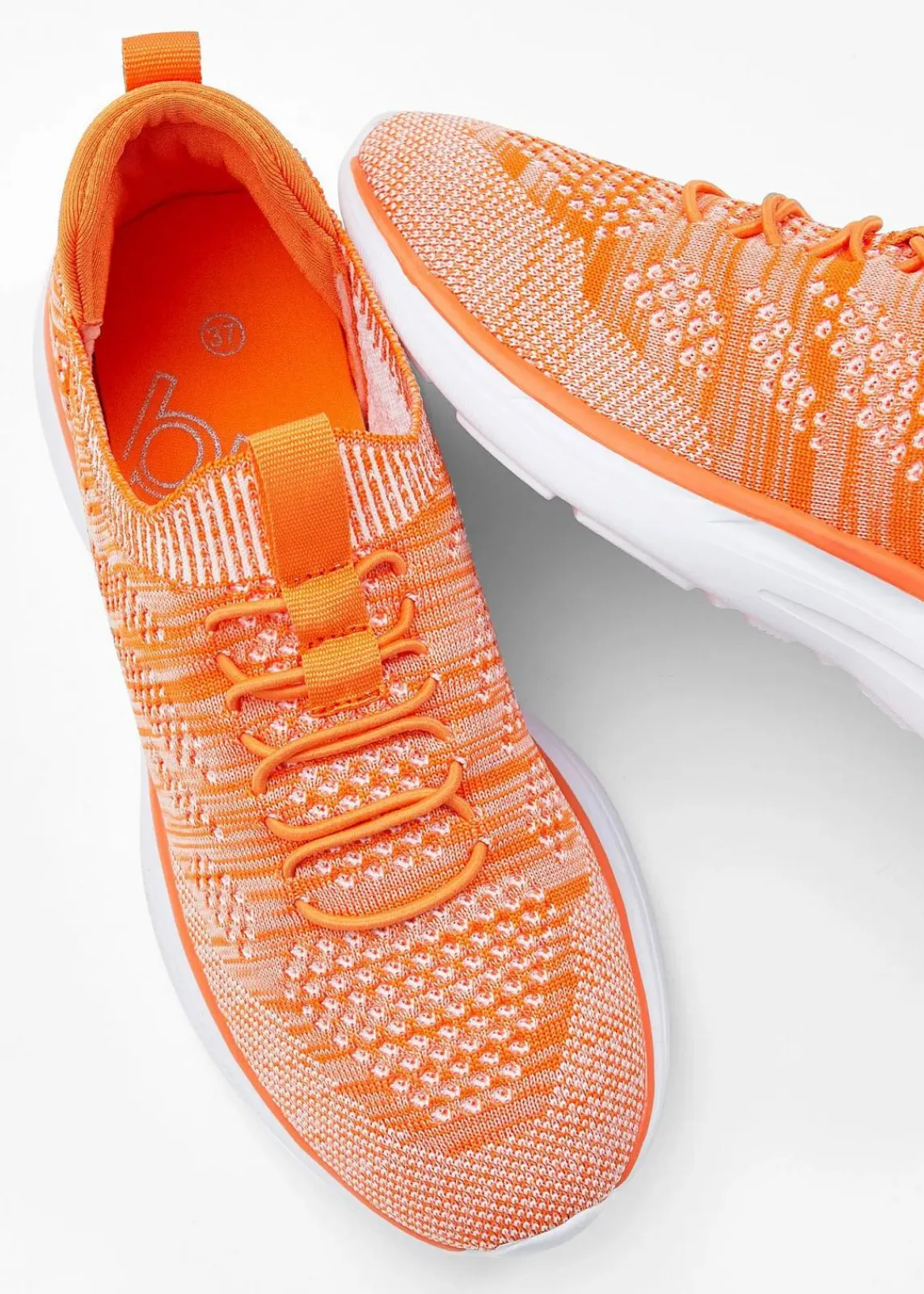 bonprix Sneaker|Sport- & Trekkingschuhe^Komfort-Slip-In-Sneaker aus Soft-Material hellorange