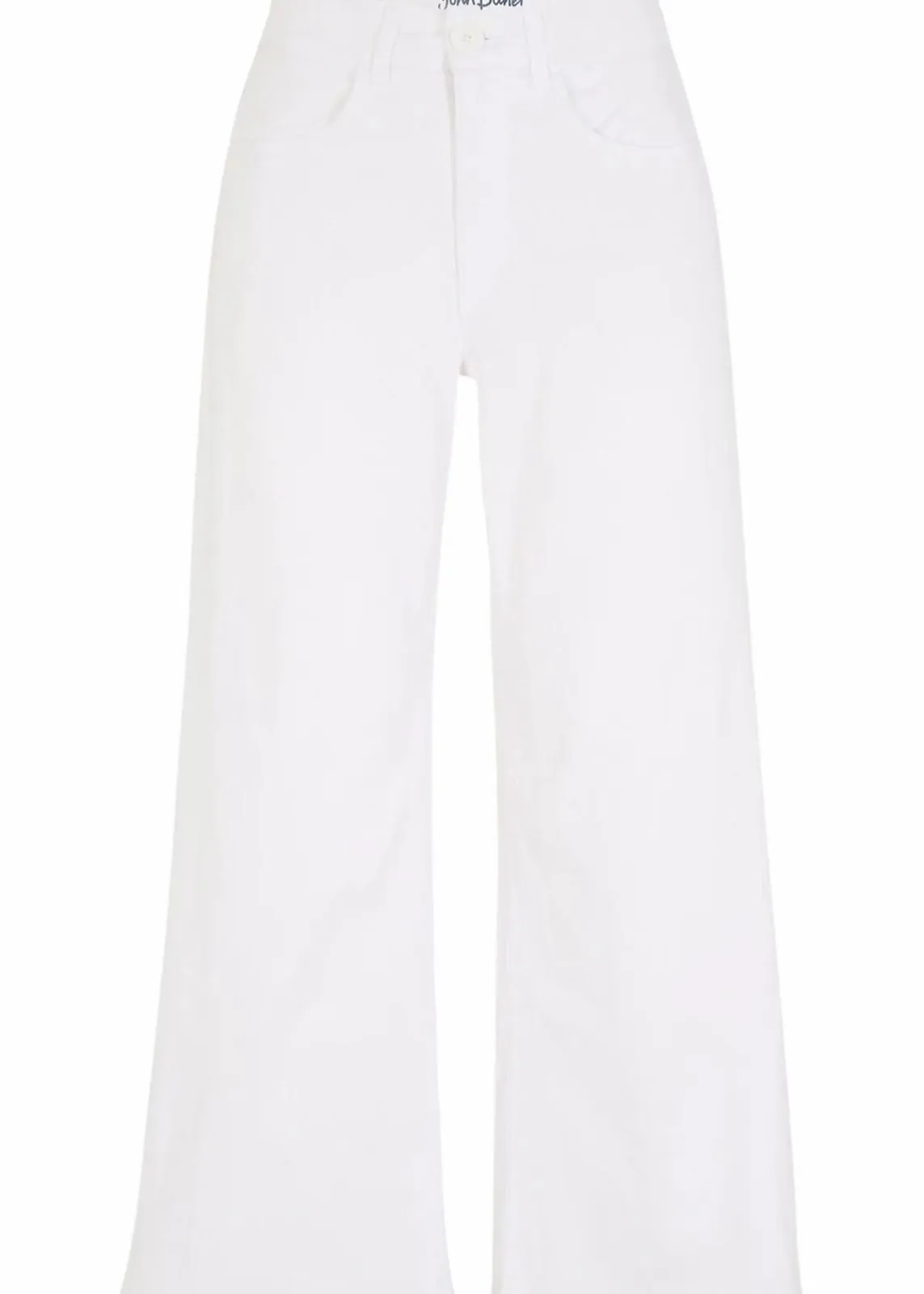 bonprix Jeans|Bekleidung·Shirts & Tops^7/8-Komfort-Stretch-Jeans, Wide Fit weiß twill