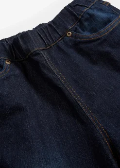 bonprix Bekleidung·Shirts & Tops|Jeans^Komfort-Stretch-Treggings dunkelblau used