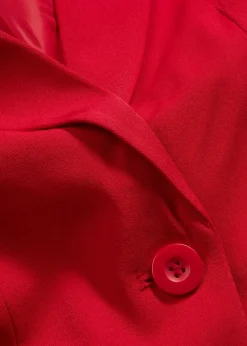 bonprix Blazer|Nachhaltigere Materialien^Kurzblazer rot