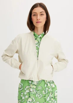 bonprix Bekleidung·Hosen|Jacken & Mäntel^Kurzer Soft-Blouson natur